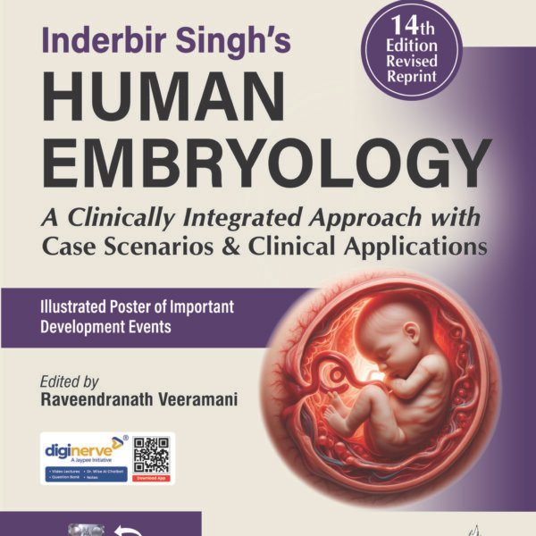 Inderbir Singh's Human Embryology (Color)