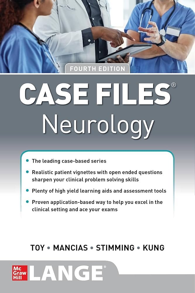 CASE FILES Neurology 4th Case Files Neurology (B&W) - Image 1