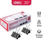Deli Effortless Binder Clip - E38563