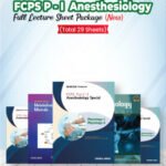 Genesis Lecture Sheet FCPS Part-1 Anesthesiology Full Package (29 Sheet)