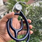 Spirit Deluxe Series II Navy Blue Stethoscope (Pediatric)
