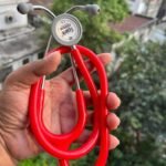 Spirit Deluxe Series II Red Stethoscope (Pediatric)