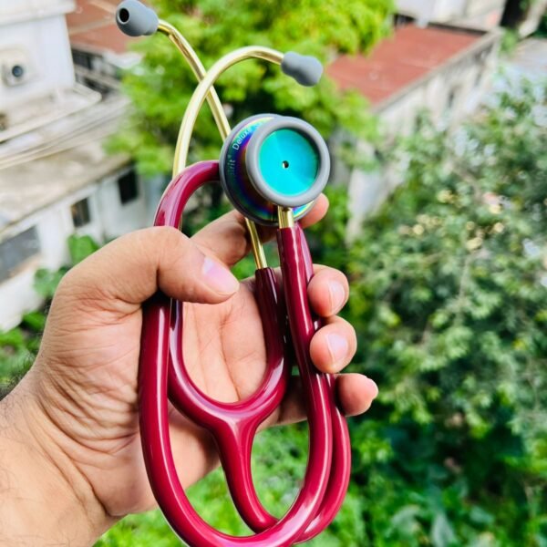 Spirit Deluxe Series II Chocolate Rainbow Stethoscope (Adult)