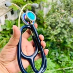 Spirit Deluxe Series II Navy Blue Rainbow Stethoscope (Adult)