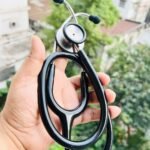 Spirit Deluxe Series II Black Standard Stethoscope (Adult)