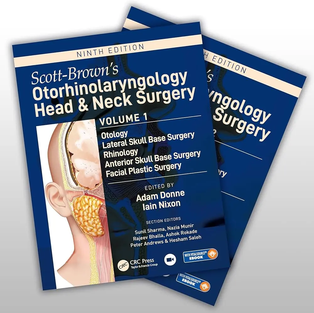 81807j4IMSL._AC_UF1000,1000_QL80_ Scott-Brown's Otorhinolaryngology and Head and Neck Surgery Part 1-6 (Color) - Image 1