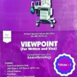 Viewpoint for Written and Viva + OSPE in Anesthesiology Volume 1-4(B&W)