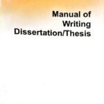 Manual of Writing Dissertation/Thesis (B&W)