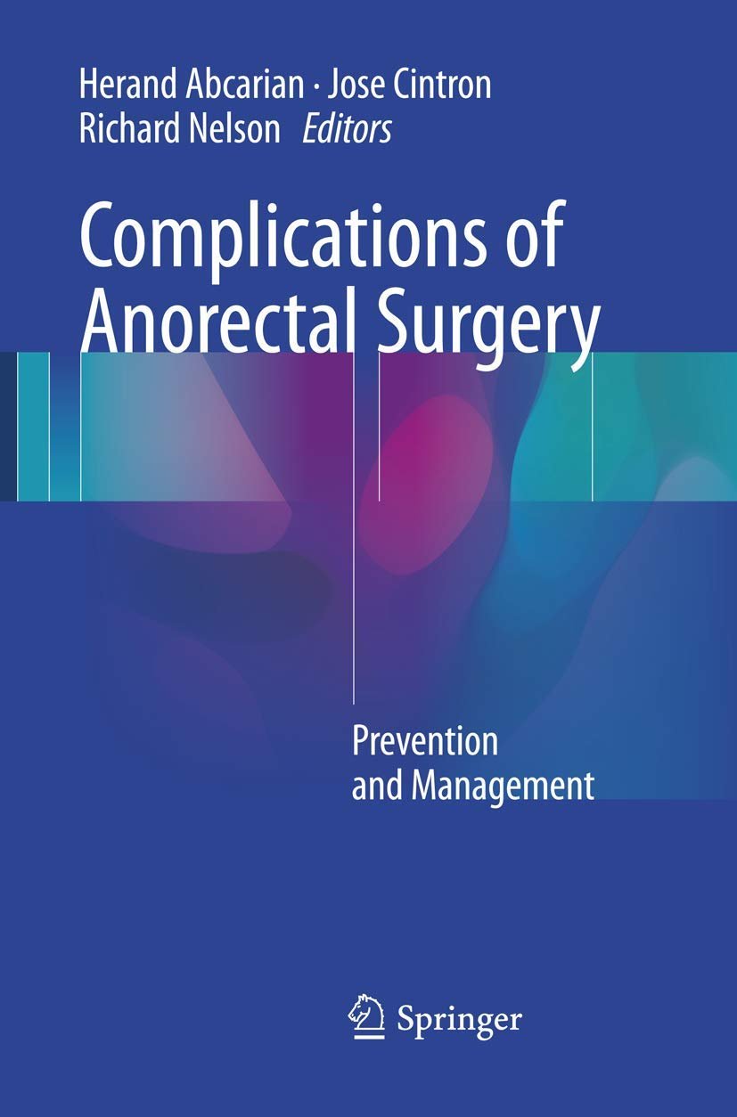 51rNRt1x+-L Complications of Anorectal Surgery Prevention and Management (Color) - Image 1