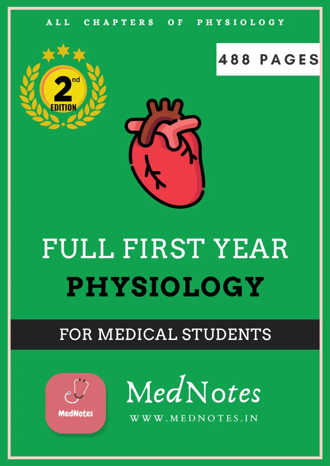2901653319 Full First Year Physiology Notes (Color) - Image 1