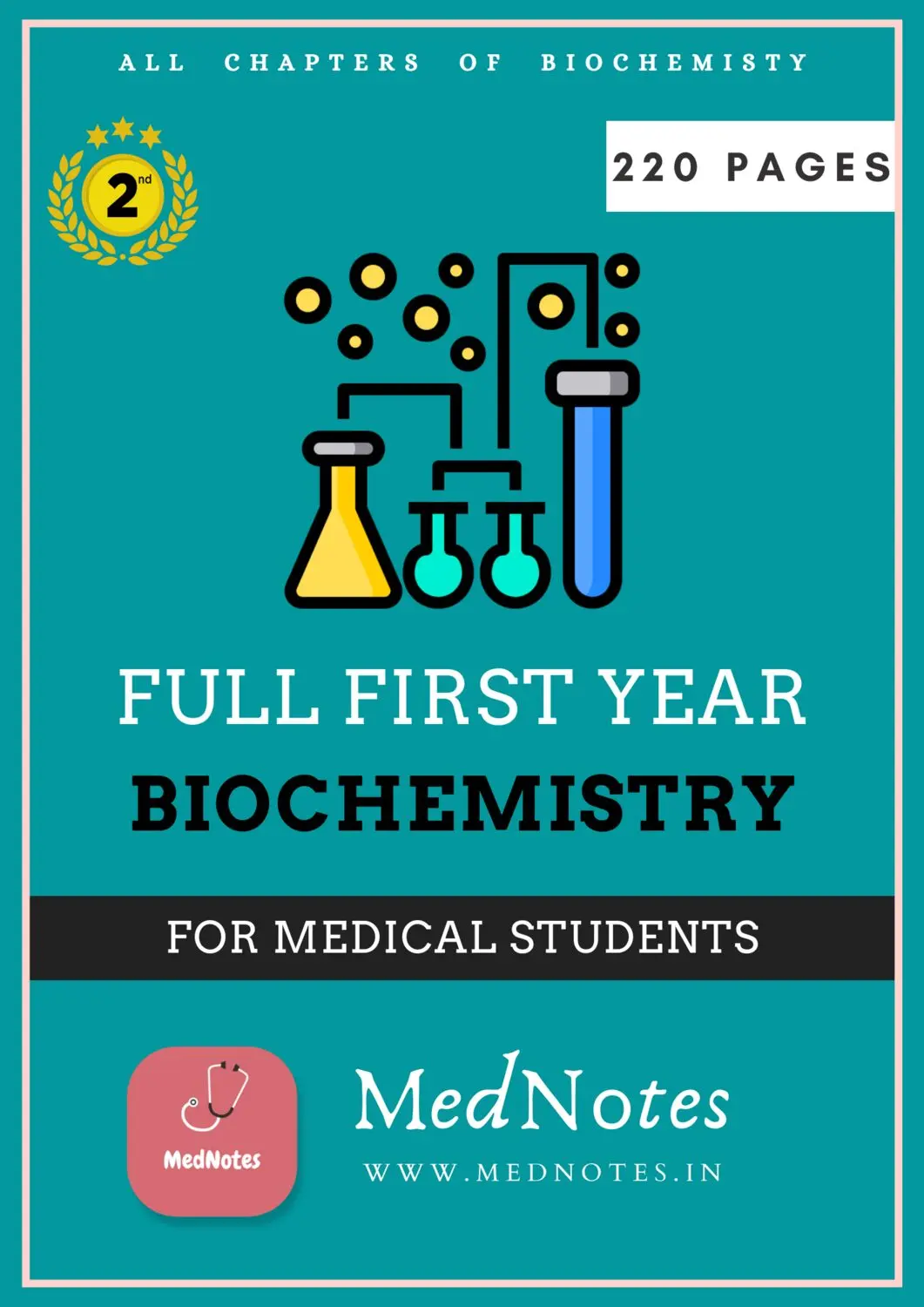3769303777 Full First Year Biochemistry Notes (Color) - Image 1