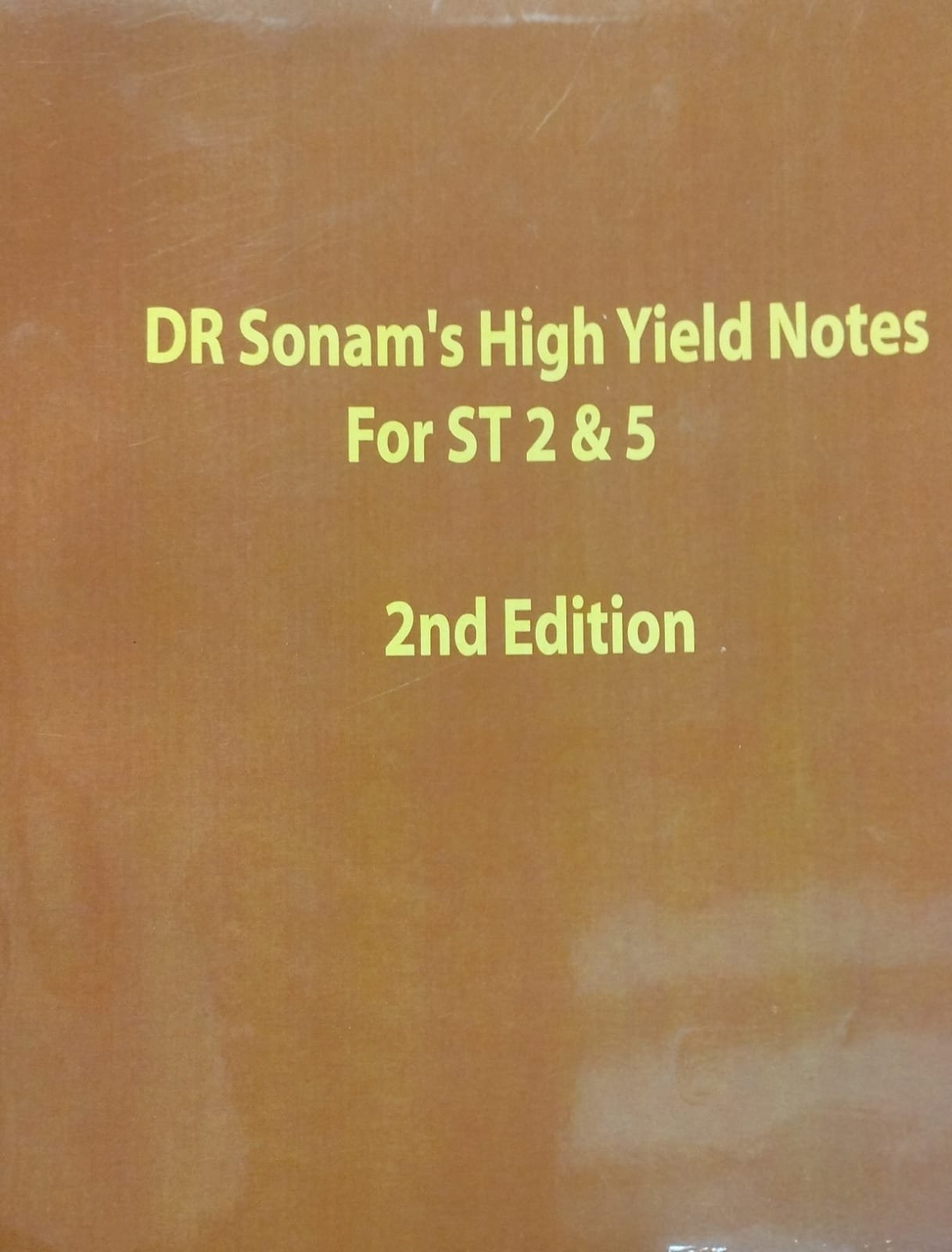 WhatsApp Image 2026-07-23 at 9.04.03 PM Dr Sonam's High Yield Notes For ST 2 & 5 (B&W) - Image 1