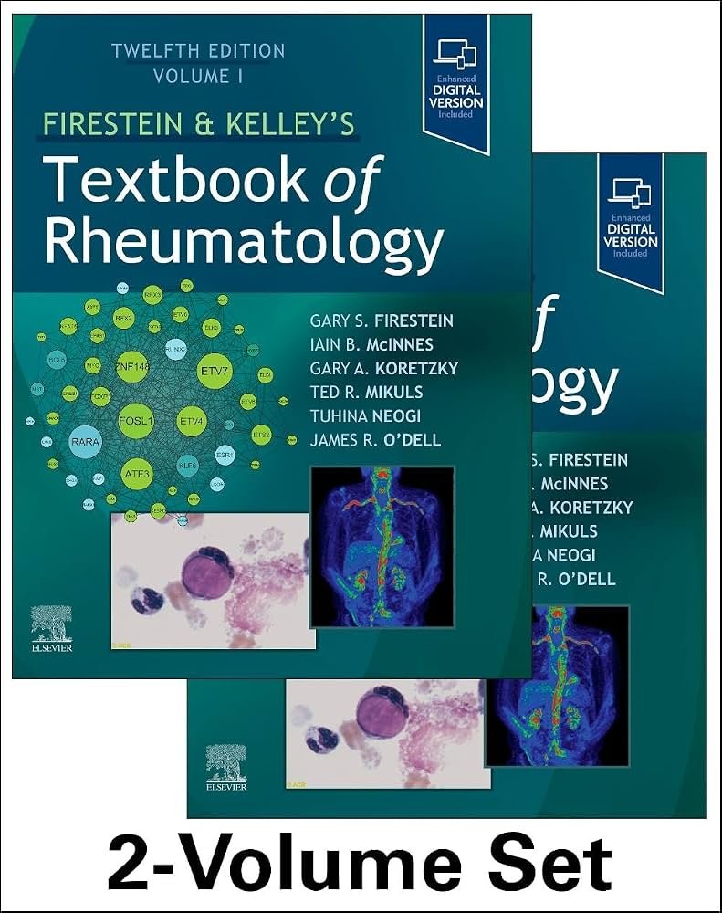71aA9MgVnIL._AC_UF1000,1000_QL80_ Firestein & Kelley’s Textbook of Rheumatology Part 1-4 (Color) - Image 1